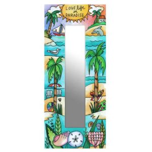 Island Style Rectangular Mirror by Sincerely Sticks